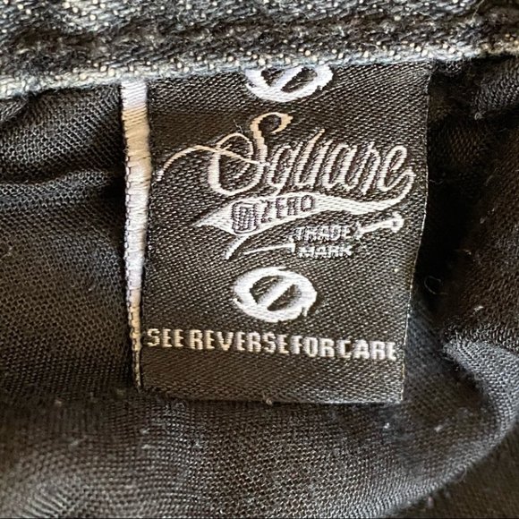 Square Zero- Men’s Moto Dip Dye Distressed Jeans - Picture 6 of 9